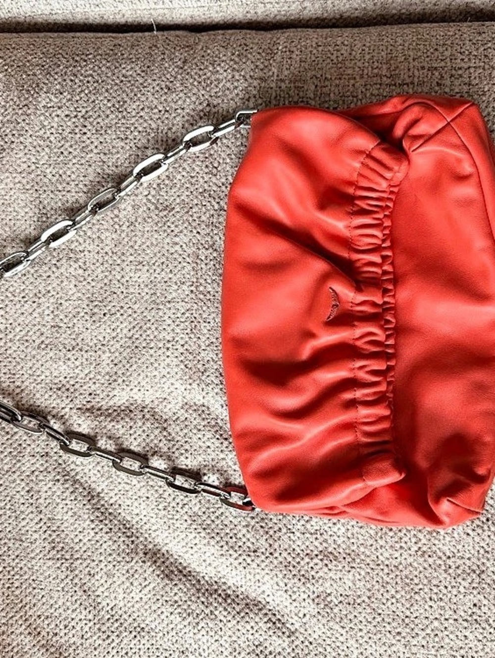 Zadig & Voltaire Rock Sunset Shoulder Bag Red